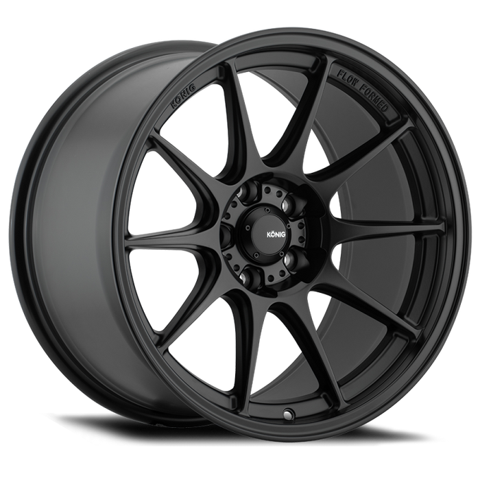 Konig DK98510355 Dekagram 18x9.5B 5x100 ET35 Semi-Matte Black