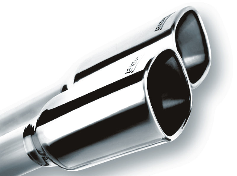 Borla 140782 19 Chevrolet Silverado/GMC Sierra 1500 6.2L SS Touring Catback Exhaust - Square Chrome Tips