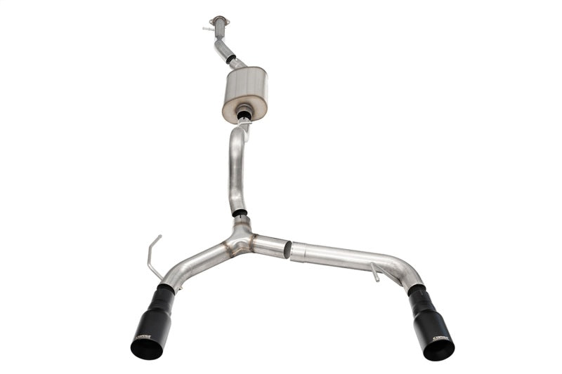 CORSA Performance 21206BPC Corsa 21-24 Ford Bronco 2.3L 4-Door 2.75in Cat-Back Dual Rear Exhaust w/ 4in Straight-Cut Black Tips