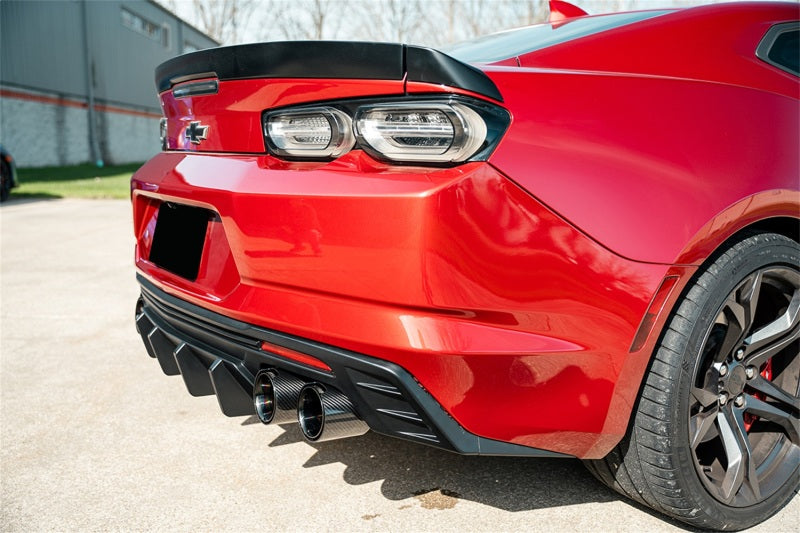 CORSA Performance 21789CFBLK Corsa 2016-2024 Chevrolet Camaro SS / ZL1 Valved Axle-Back Exhaust w/ Black Carbon Fiber Quad Tips