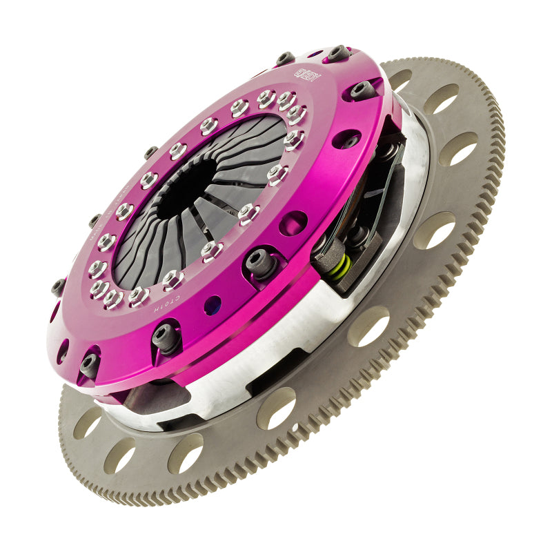 Exedy ET03XD 96-16 Ford Mustang V8 4.6L/5.0L Hyper Twin Cerametallic Clutch Sprung Disc Push Type Cover