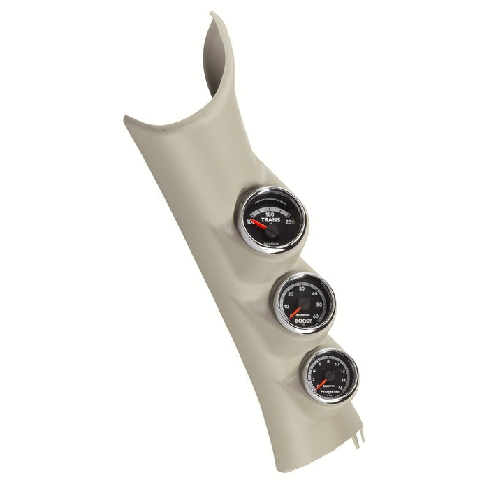 AutoMeter 7089 Autometer 10-12 Dodge RAM Gen4 Factory Match Triple Pillar Gauge Kit