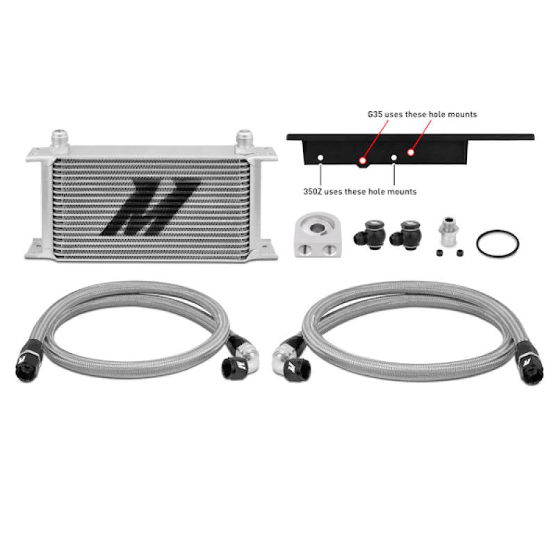 Mishimoto MMOC-350Z-03 03-09 Nissan 350Z / 03-07 Infiniti G35 (Coupe Only) Oil Cooler Kit