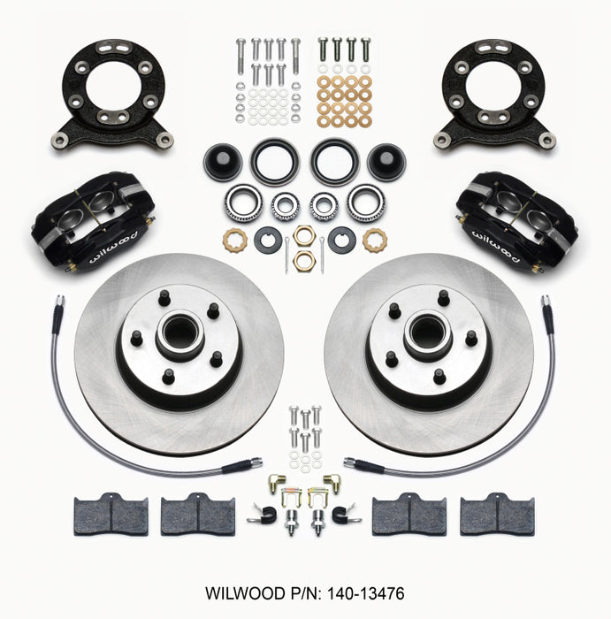 Wilwood WIL140-13476 Front Disc Brake Kit 65- 69 Mustang