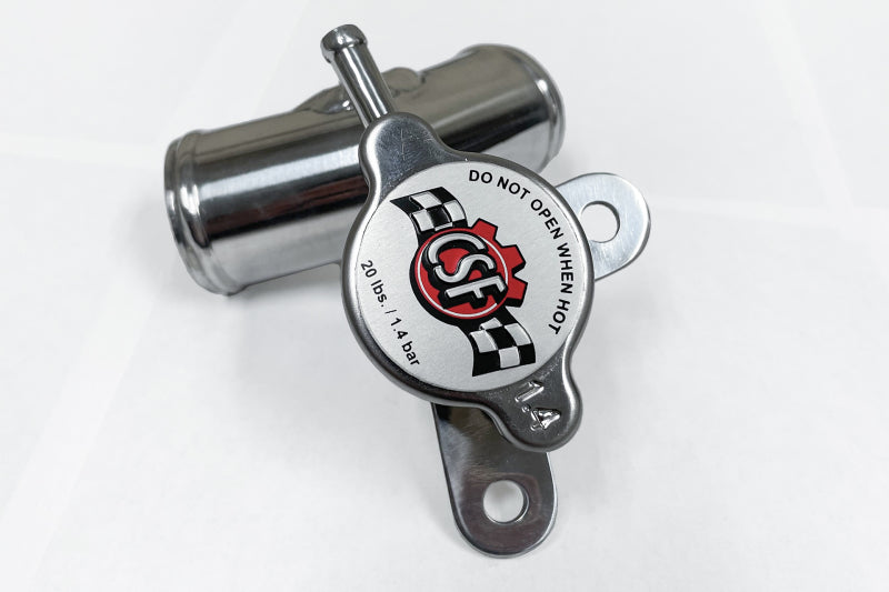 CSF 8044 13+ BRZ / 13-20 Toyota 86 / 22+ GR86 Aluminum Filler Neck w/ High Pressure Radiator Cap
