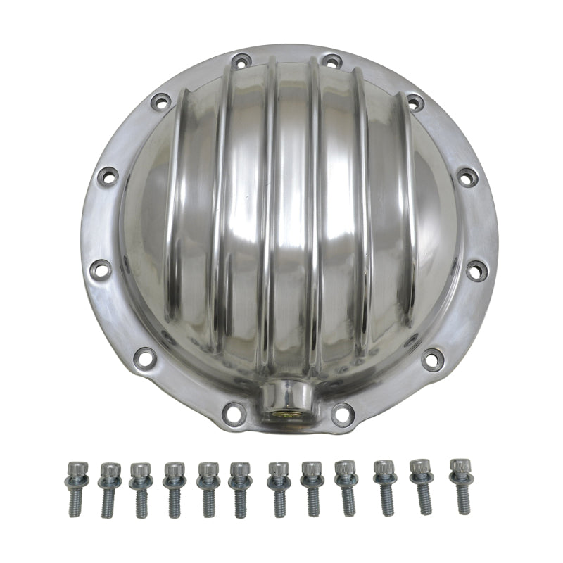 Yukon Gear & Axle YP C2-M20 Yukon Gear Finned Polished Aluminum Cover For AMC Model 20