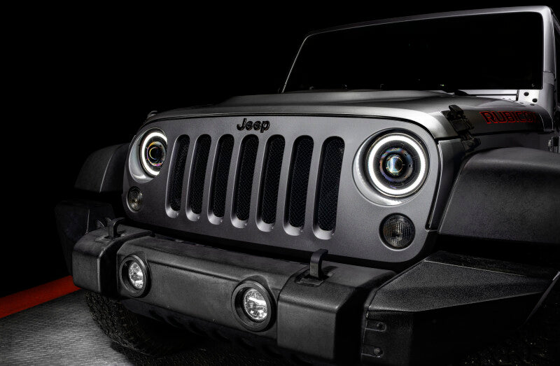 ORACLE Lighting 5876-001 Oracle Oculus 7in Bi-LED Projector Headlights for Jeep Wrangler JK - 6000K
