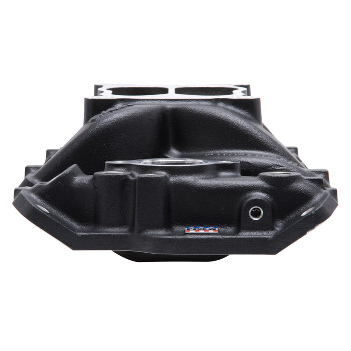 Edelbrock EDE26013 SBC Performer Air Gap Manifold - 262-400 Black