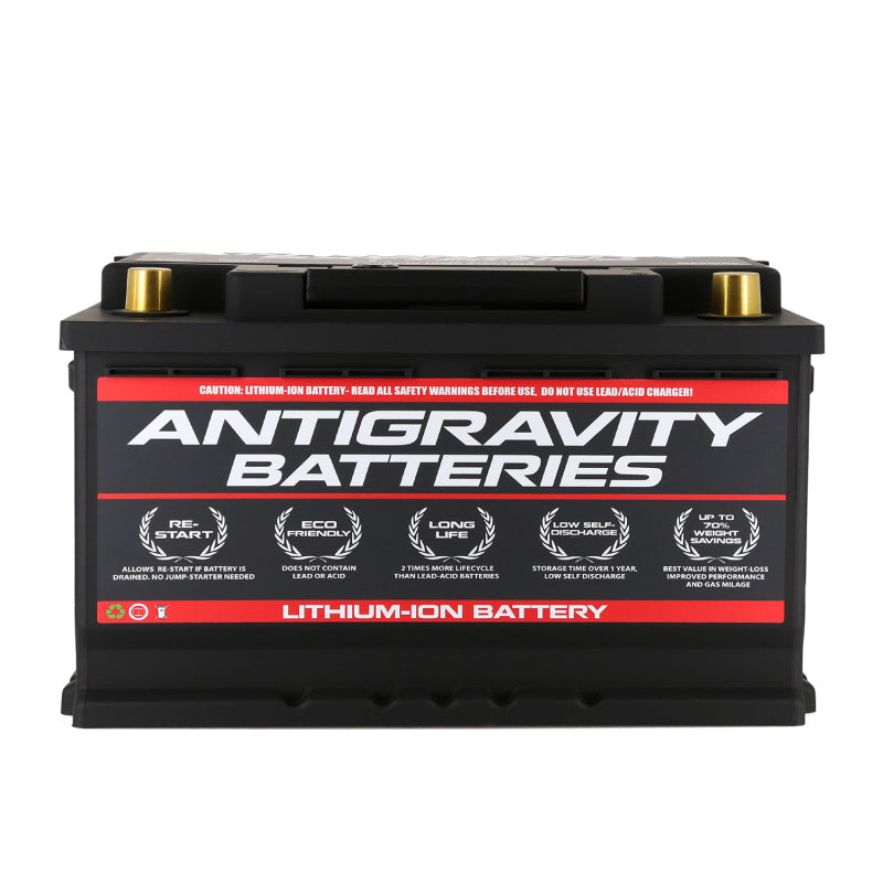 Antigravity Batteries AG-H7-80-RS Antigravity H7/Group 94R Lithium Car Battery w/Re-Start