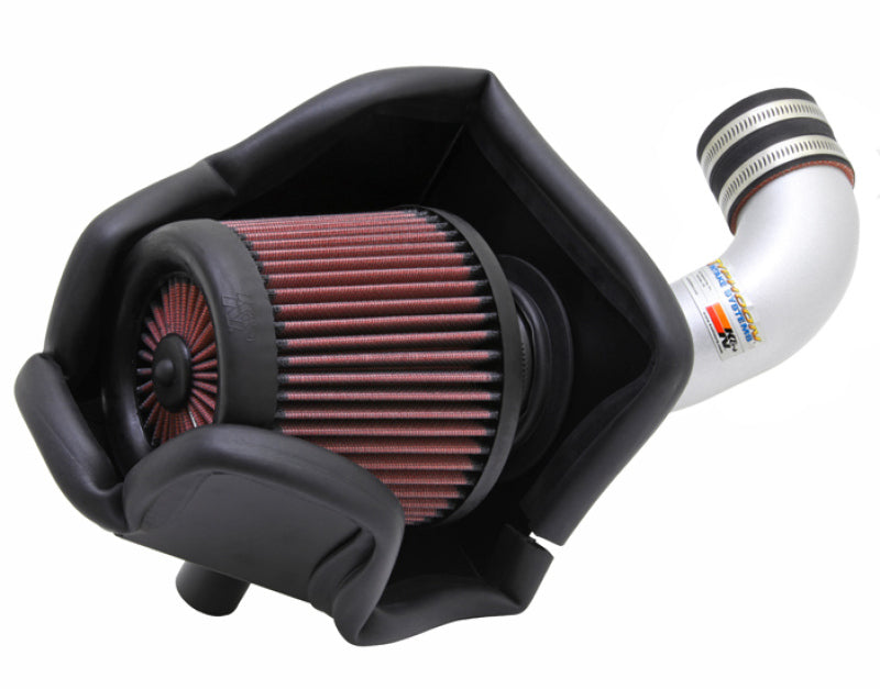 K&N Engineering 69-1018TS K&N 11 Honda CR-Z 1.5L L4 Silver Typhoon Short RAM Intake