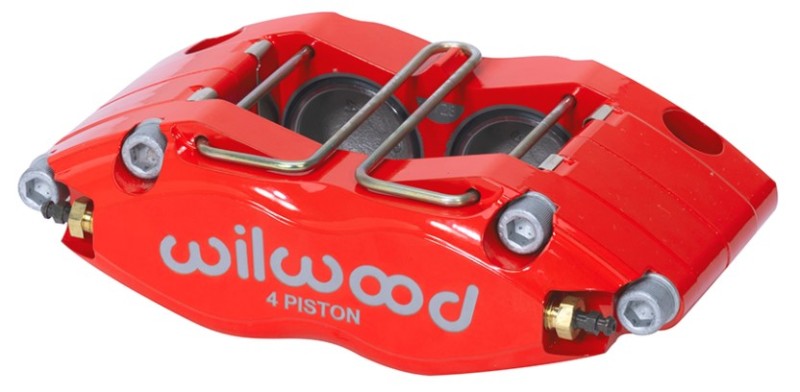 Wilwood 120-14698-RD Caliper- DPR-DS - Red 1.25in Piston .38/.500in Rotor - Dust Seal