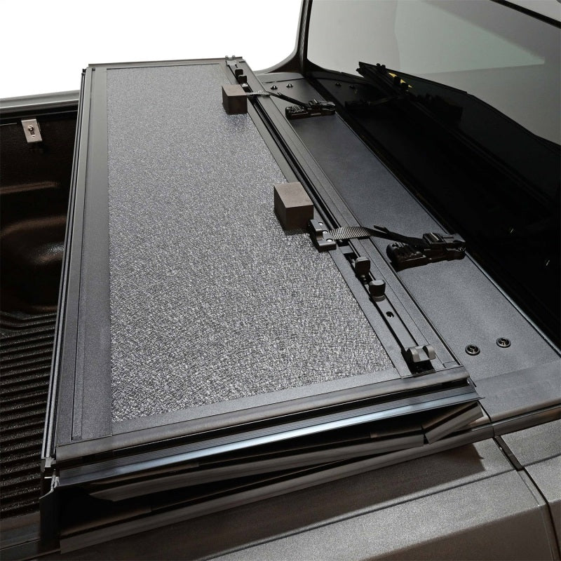 Westin 19-44795 22-23 Ford Maverick 4WD 4ft. 6in. Bed Hard Tri-Fold Tonneau Cover - Black