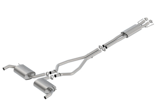 Borla 140766 2019 Ford Edge ST 2.7L V6 AT AWD 4DR 2.25in S-Type Catback Exh (For Use w/Factory Fascia Tips)