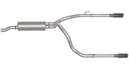 Gibson 66565 11-18 RAM 1500 Big Horn 5.7L 2.5in Cat-Back Dual Split Exhaust - Stainless