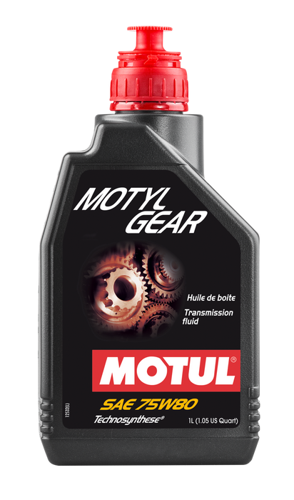 Motul 105782 1L Transmission MOTYLGEAR 75W80 - Technosynthese - API GL-5 / MIL-L-2105D