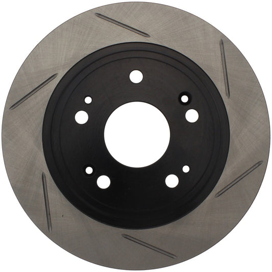 Stoptech 126.40068SR StopTech Power Slot 09-10 Acura TSX / 08-10 Honda Accord Rear Right Slotted Rotor