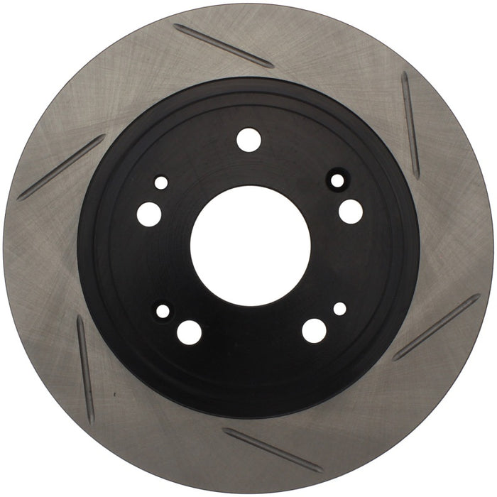 Stoptech 126.40068SR StopTech Power Slot 09-10 Acura TSX / 08-10 Honda Accord Rear Right Slotted Rotor