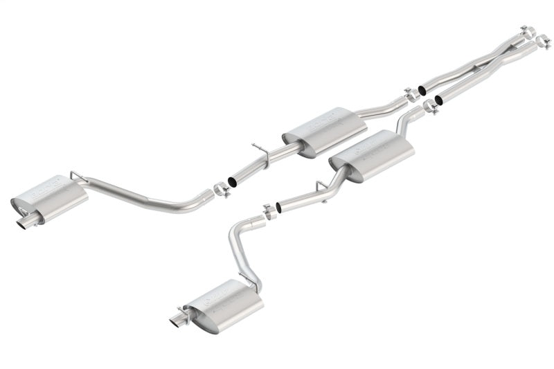 Borla 140650 2015 Dodge Challenger 3.6L V6 ATAK Catback Exhaust No Tips Factory Valance