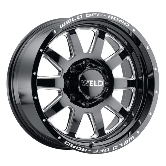 Weld W10209098500 Off-Road W102 20X9.0 Stealth 6X135 6X139.7 ET00 BS5.00 Gloss Black MIL 106.1