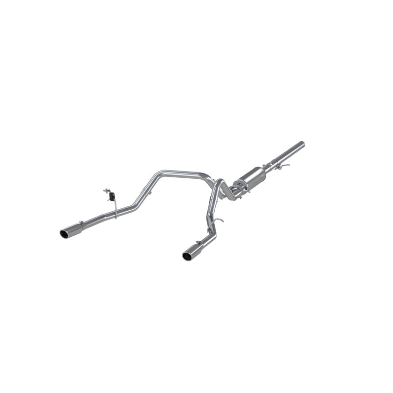 MBRP S5084409 14 Chevy/GMC 1500 Silverado/Sierra 4.3L V6/5.3L V8 Dual Split Rear T409 3in Cat Back Exhaust