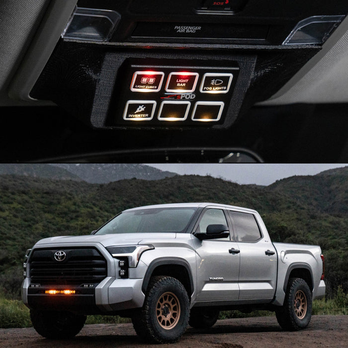 SPOD 870091 Spod Mini6 SourceLT Vehicle Kit - Toyota 2022-On Tundra