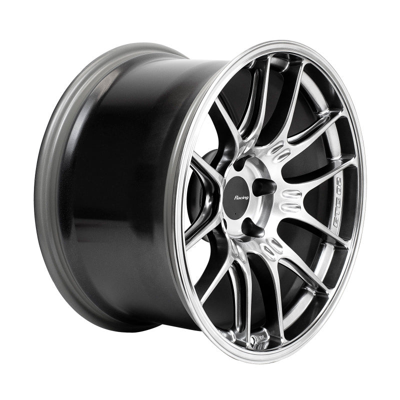 Enkei 534-8105-6515HS GTC02 18x10.5 5x114.3 15mm Offset 75mm Bore Hyper Silver Wheel