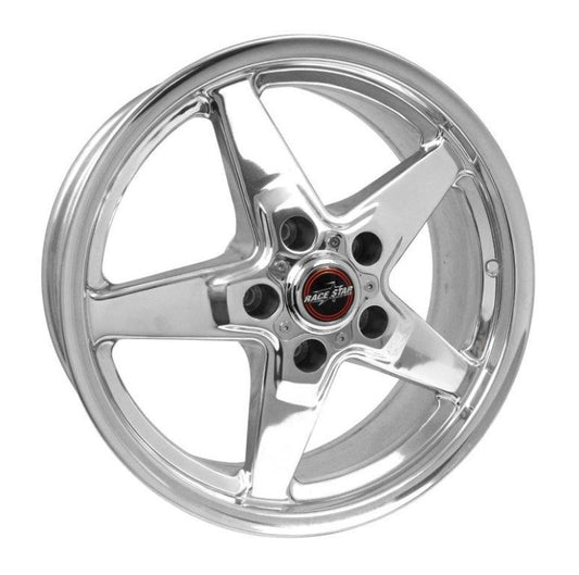 Race Star 92-770247DP 92 Drag Star 17x7.00 5x4.75bc 4.25bs Direct Drill Polished Wheel