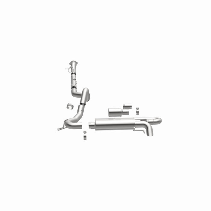 Magnaflow 19559 MagnaFlow 2021 Ford Bronco Overland Series Cat-Back Exhaust w/ Single Straight Driver Exit- No Tip