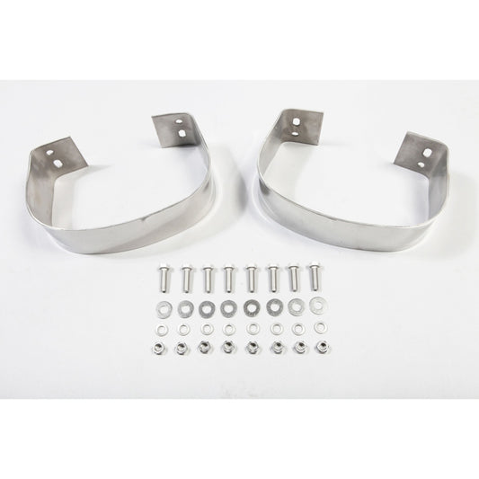 Rugged Ridge 11108.01 76-95 Jeep CJ / Jeep Wrangler Stainless Steel Rear Bumperettes