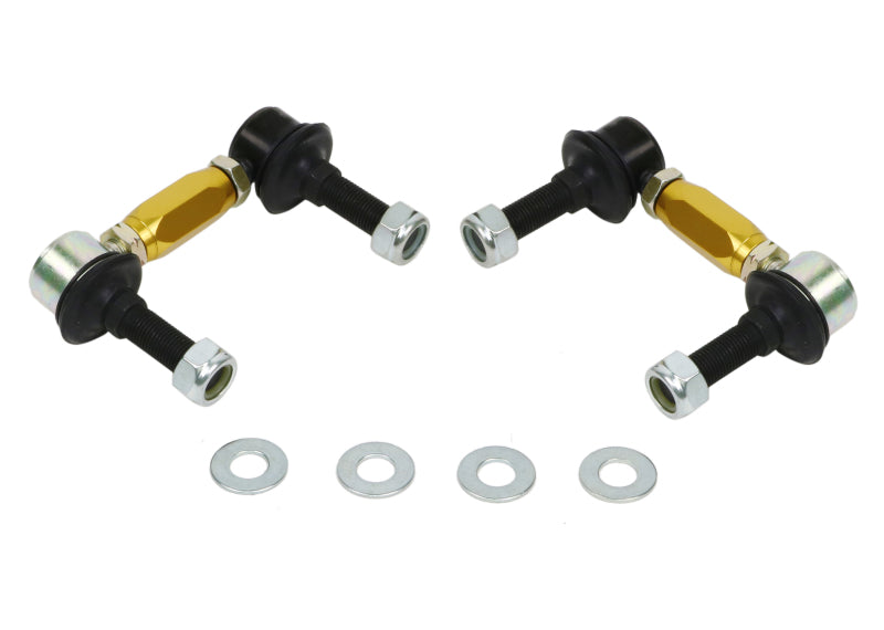 Whiteline KLC180-090 Universal Sway Bar Link Assembly Heavy Duty Adjustable Ball/Ball Style