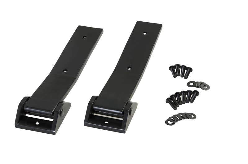 Kentrol 50578 07-18 Jeep Wrangler JK Tailgate Hinge Pair - Powdercoat Black