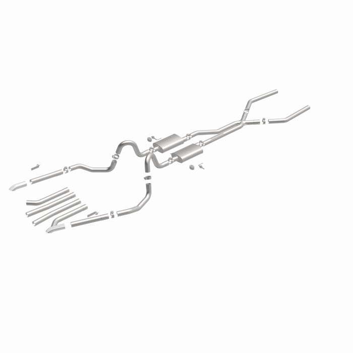 Magnaflow Perf Exhaust MAG15893 64-67 GM A Body 2.5in Dual Exhaust System
