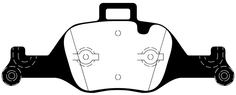 EBC UD2060 17+ BMW 530 2.0L Turbo (G30) Ultimax Front Brake Pads