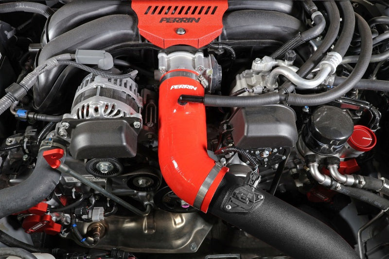 Perrin Performance PSP-INT-432RD PERRIN 22-25 Subaru BRZ / Toyota GR86 Inlet Hose - Red