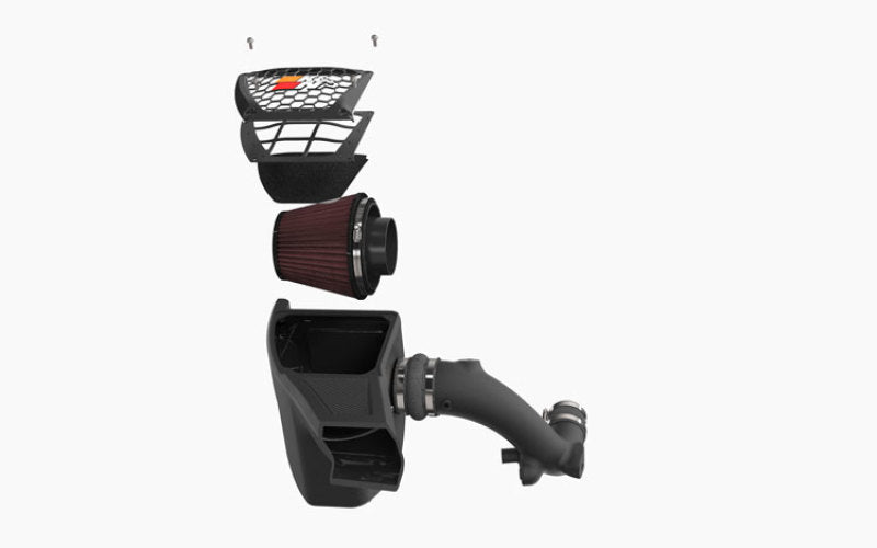 K&N Engineering 63-2620 K&N 2021+ Ford Bronco VL4-2.3L F/I AirCharger Performance Intake