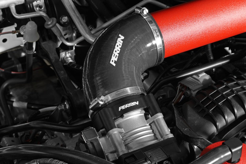 Perrin Performance PSP-ITR-441BK/RD PERRIN 22-25 Subaru WRX Front Mount Intercooler Kit (Red Tubes & Black Core)