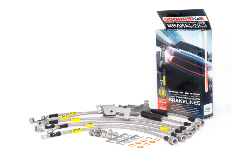 Goodridge 14123 08-13 Chevrolet Silverado (w/ Rear Disc Brakes) SS Brake Lines