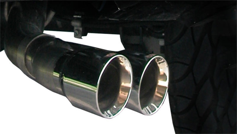 CORSA Performance 14523 Corsa 2011-2013 Chevrolet Silverado Crew Cab/Short Bed 1500 6.2L V8 Polished Sport Cat-Back Exhaust