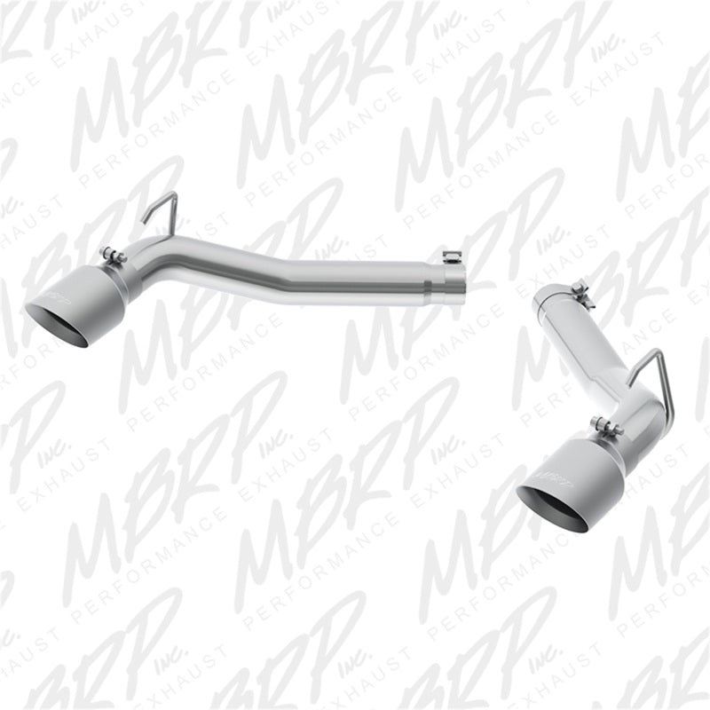 MBRP S7019304 2010-2015 Chevrolet Camaro V8 6.2L 3in T304 Axle Back Muffler Delete