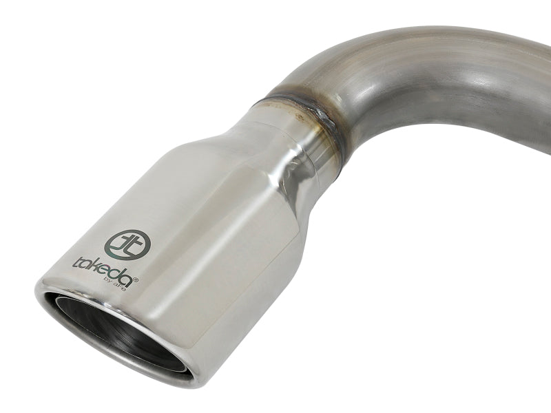 aFe 49-37002-1P Takeda 3in-2.5in SS Axle-Back Exhaust w/Polished Tips 2018 Hyundai Elantra GT Sport I4-1.6L(t)