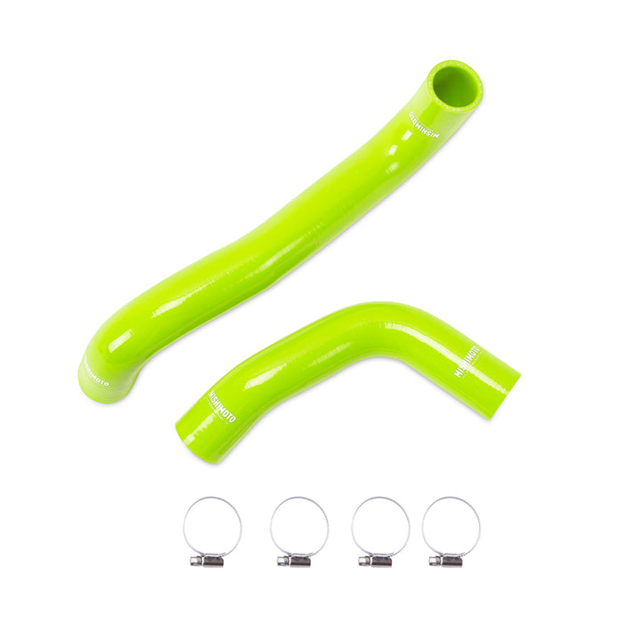Mishimoto MMHOSE-STI-08NY 08-14 Subaru WRX / 08+ STI Silicone Radiator Hose Kit - Neon Yellow