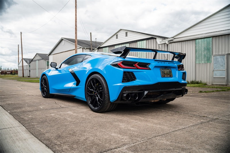 CORSA Performance 21102CFBLK Corsa 20-25 Chevrolet Corvette C8 RWD 3in Xtreme Cat-Back Exhaust w/4.5in Carbon Fiber Black PVD Tip