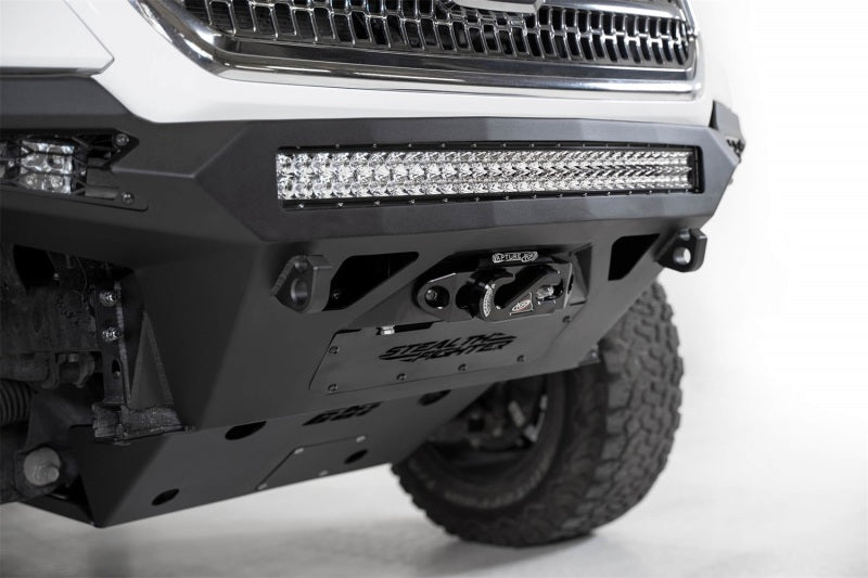 Addictive Desert Designs F681202200103 16-19 Toyota Tacoma Stealth Fighther Front Bumper w/ Winch Mount