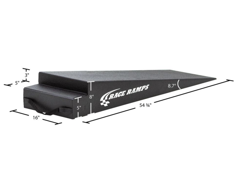 Race Ramps RR-TR-8 8in. Trailer Ramps - 8.7 Degree Approach Angle