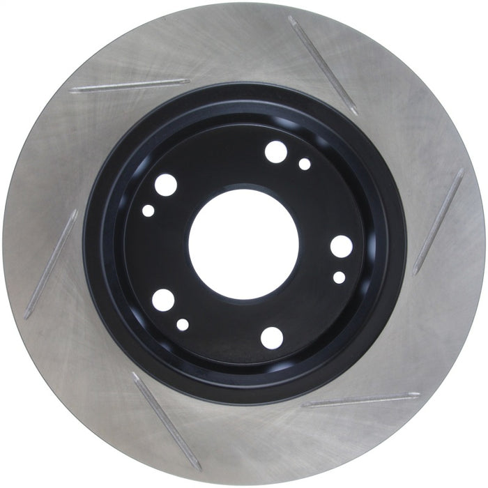Stoptech 126.40055SR StopTech Power Slot 04-08 Acura TSX / 03-07 Honda Accord V6 Coupe Slotted Rear Right Rotor