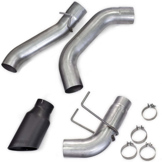 Banks Power 49798-B 19-23 Dodge RAM Crew Cab 6.7L Cummins Monster Exhaust - SS Single Exhaust w/ Black Tip