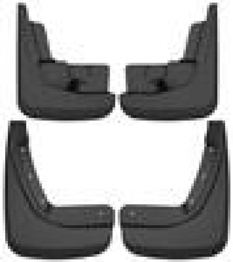 Husky Liners 58506 20-21 Ford Explorer Front and Rear Mud Guard Set - Black