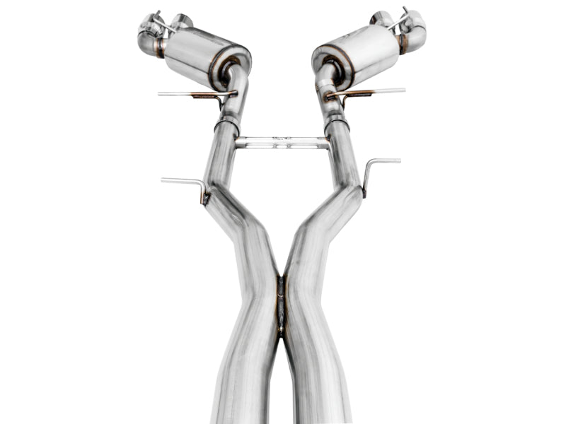 AWE Tuning 3015-42092 16-19 Chevy Camaro SS Res Cat-Back Exhaust -Touring Edition (Quad Chrome Silver Tips)