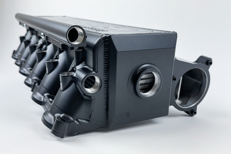 CSF 8400B Gen 2 B58 Race X Charge-Air-Cooler Manifold - Thermal Black Finish
