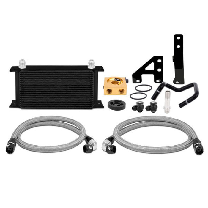Mishimoto MMOC-WRX-15TBK 2015 Subaru WRX Thermostatic Oil Cooler Kit - Black